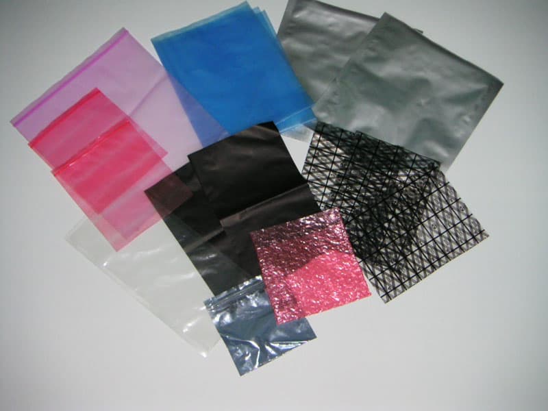PE Antistatic Bag for Electronic Items